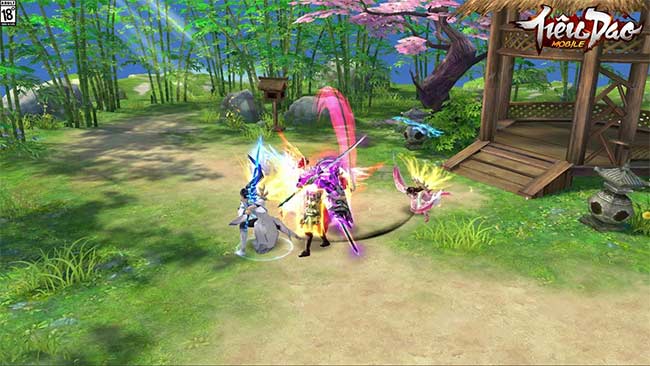 Đồ họa 3D đầy ấn tượng của Tiêu Dao Mobile 