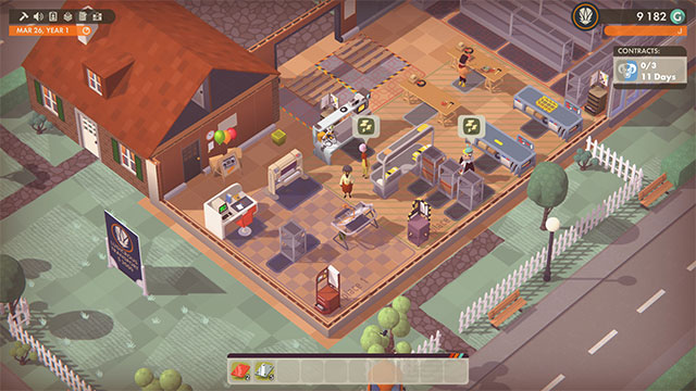 Good Company là game mô phỏng quản lý công ty sản xuất robot hiện đại