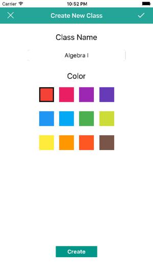 Chọn màu cho từng lớp để dễ quan sát và không bị nhầm lẫn