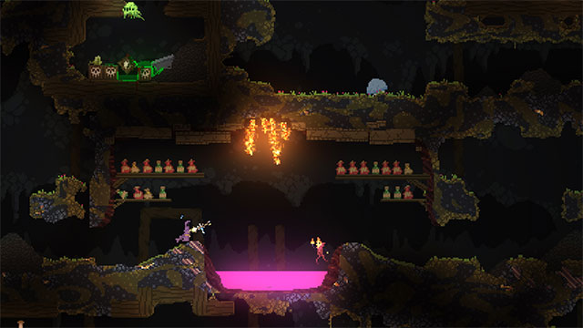 Noita là game hành động Roguelite thú vị dành cho máy tính