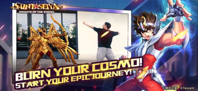 Chiến đấu cùng với những nhân vật yêu thích của bạn trong bộ manga Saint Seiya