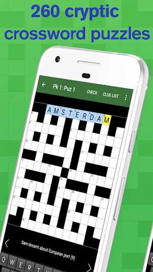 Phiên bản đầy đủ của Cryptic Crossword có 260 câu đố