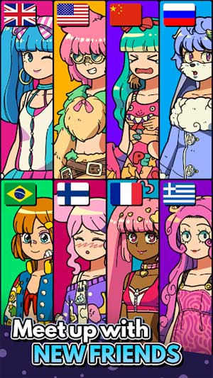 Làm quen với những người bạn mới