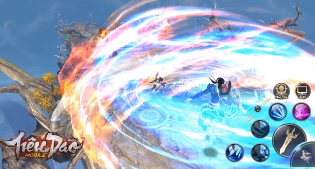 Đồ họa tương trẻ, đẹp mắt của Tiêu Dao Mobile