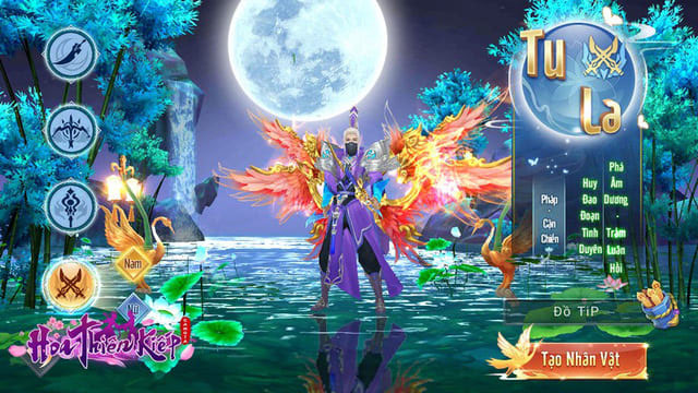 Bộ kỹ năng và trang bị độc đáo trên Hoa Thiên Kiếp