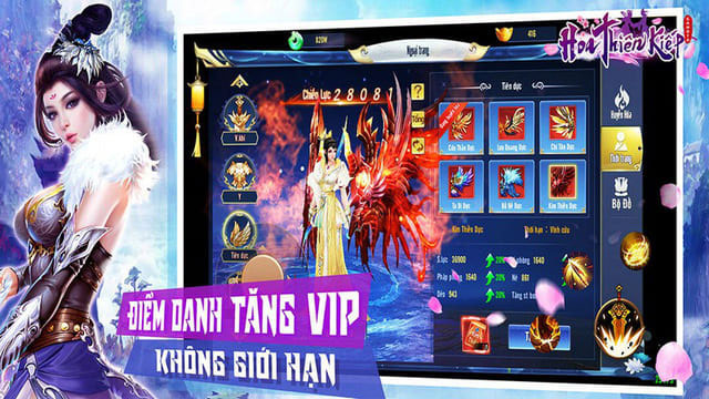 Điểm danh tăng VIP nhanh chóng