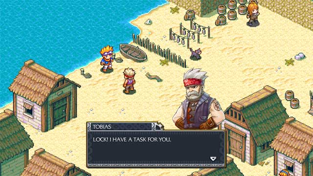 Hoàn thành mọi nhiệm vụ được giao trong Lock's Quest for Android