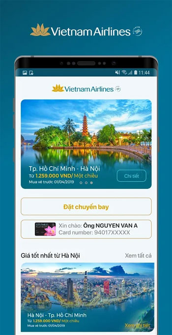 Đặt chuyến máy bay