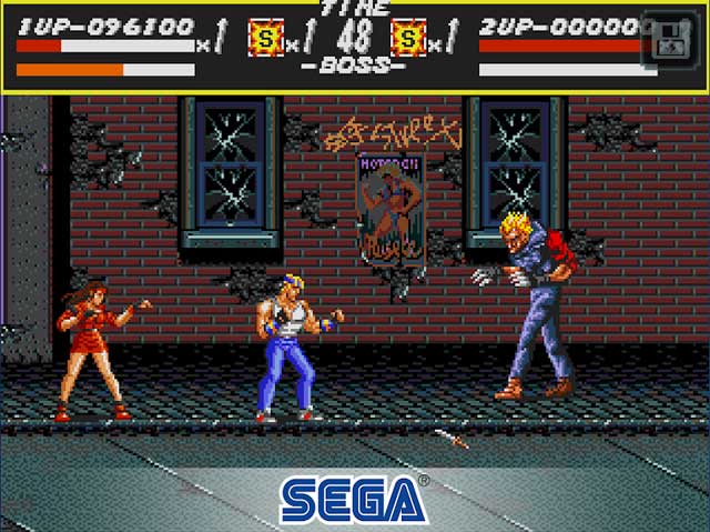 Streets of Rage Classic có 8 level, mỗi cấp chứa đầy kẻ thù bình thường và một tên trùm