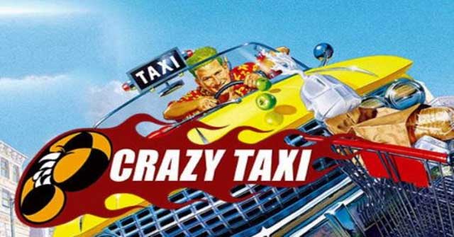 Lái xe một cách điên cuồng để đưa khách đến nơi kịp thời gian trong Crazy Taxi Classic