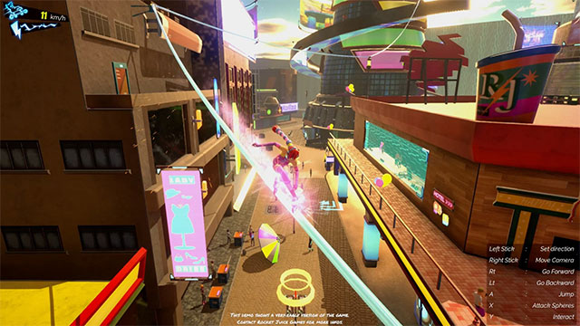 Sứ mệnh của bạn trong game Neon Tail là giải cứu thành phố khỏi thảm họa không gian
