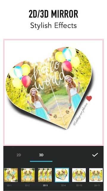 Photo Collage Maker cho Android có hiệu ứng 3D độc đáo