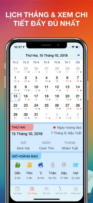 Lịch tháng