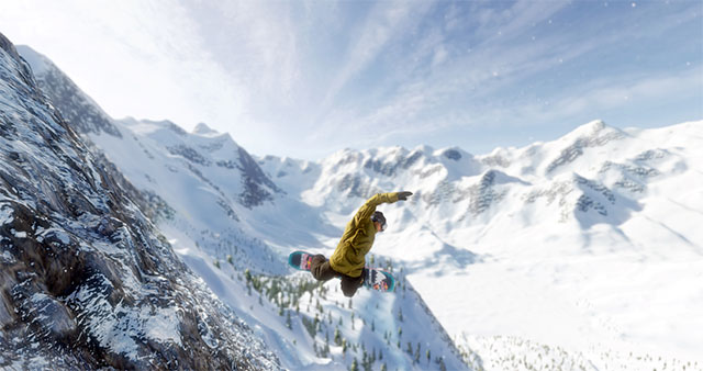 Biểu diễn những pha nhào lộn, cú nhảy mạo hiểm trong game Mark McMorris Infinite Air