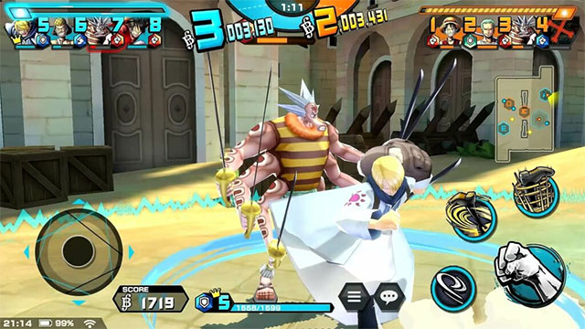 Tận dụng kỹ năng của từng anh hùng trong game ONE PIECE Bounty Rush