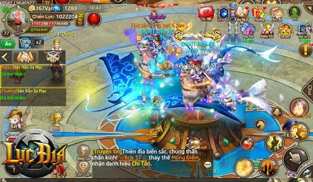 Một cảnh PK trong Lục Địa 2