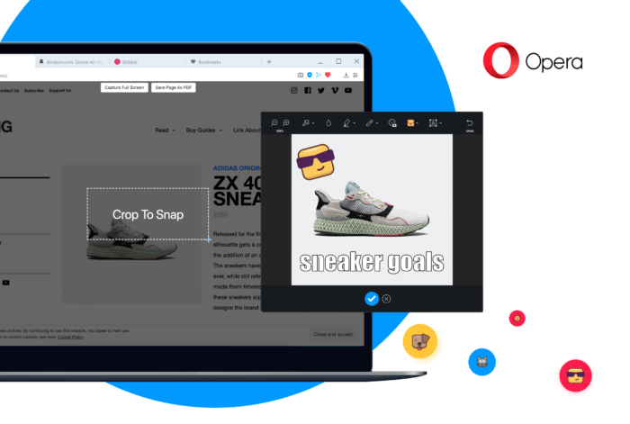 Biểu tượng Snapshot của Opera 64