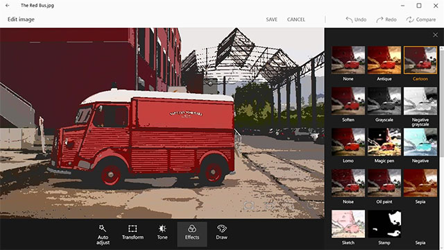 Samsung Gallery  hỗ trợ chỉnh sửa ảnh ngay trên PC
