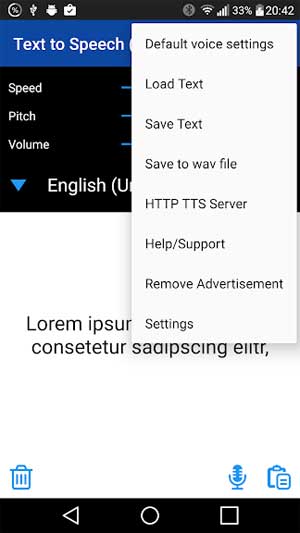 Có thể xuất file âm thanh dưới dạng tệp WAV