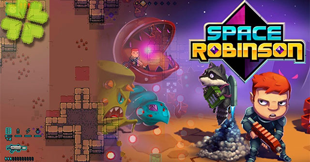Space RobinsonGame Robinson một mình chống lại quái vật không gian