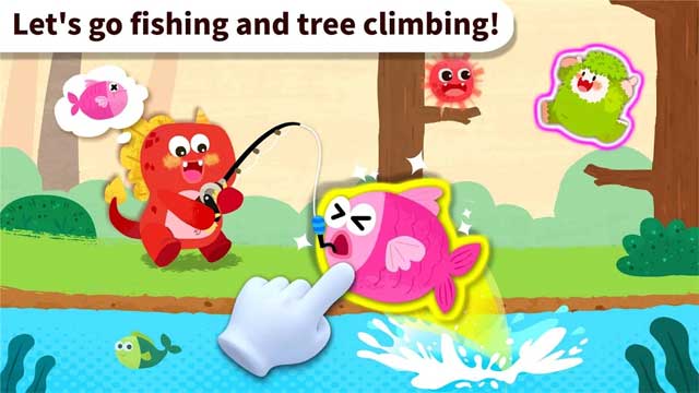 Tham gia những hoạt động vui nhộn trong Little Panda's Monster Friends Android