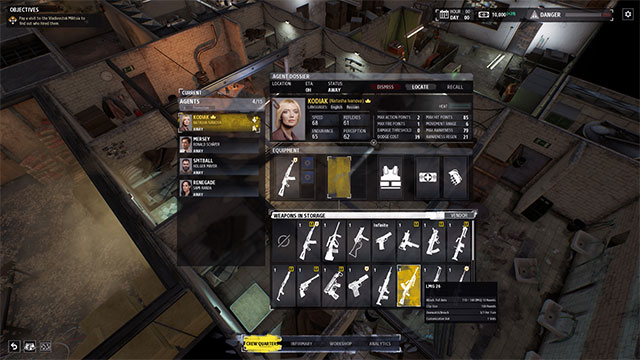 Đào tạo điệp viên mới và trang bị cho họ vũ khí, công nghệ tối tân nhất trong Phantom Doctrine