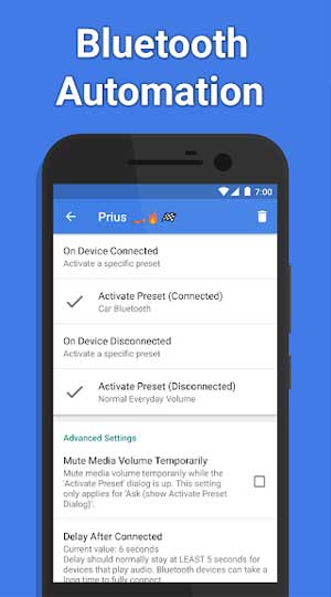 Tự động kết nối Bluetooth