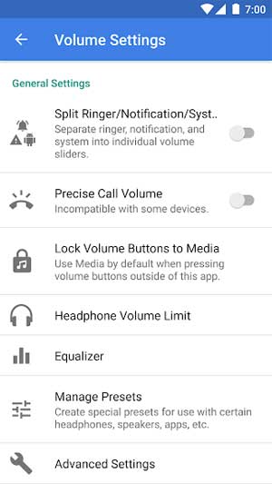 Nhiều tùy chỉnh âm thanh đa dạng