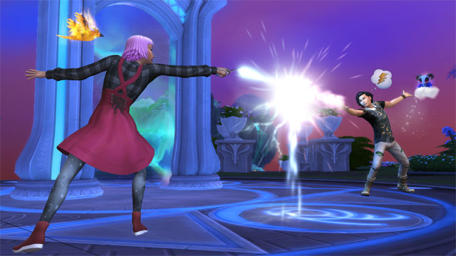 Tận dụng phép thuật và vũ khí trong cuộc chiến của The Sims 4: Realm of Magic 