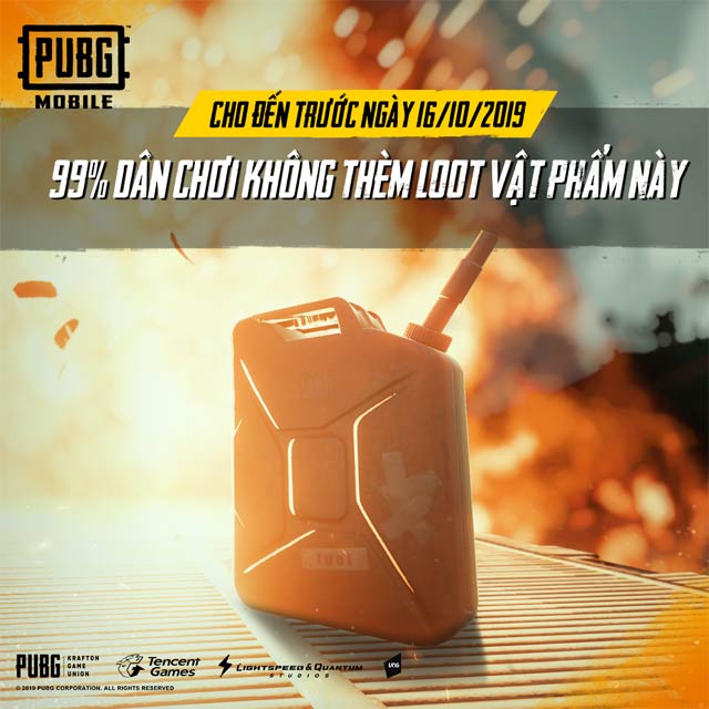 Các thùng xăng này chỉ đặt được xuống đất chứ không cầm trên tay ném được