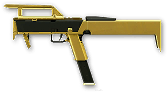 Golden Magpul FMG-9: Tăng sát thương lên 66, giảm phạm vi ảnh hưởng tối thiểu, tăng hệ số thiệt hại ở phần chân.