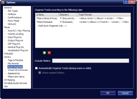 MediaMonkey Gold tự động sắp xếp file