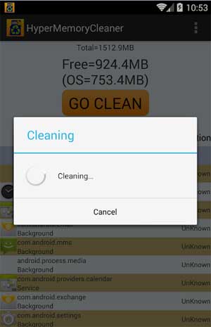 Dọn dẹp bộ nhớ chỉ với một lần chạm