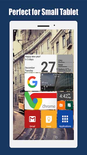 Square Home Key là launcher hoàn hảo cho máy tính bảng
