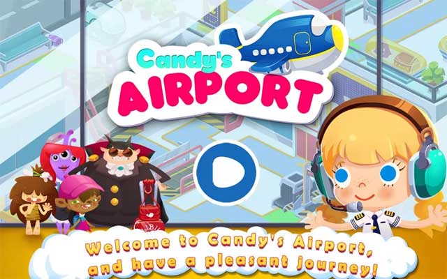 Chào mừng các bạn nhỏ đến tham quan Candy's Airport cho Android