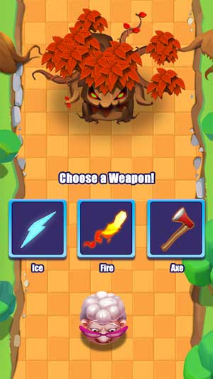 Chọn loại vũ khí bạn muốn