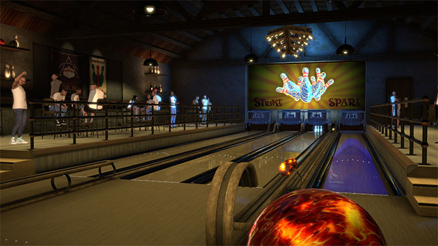 Hiệu ứng chân thực tạo nên trải nghiệm ném bowling như ngoài đời thật