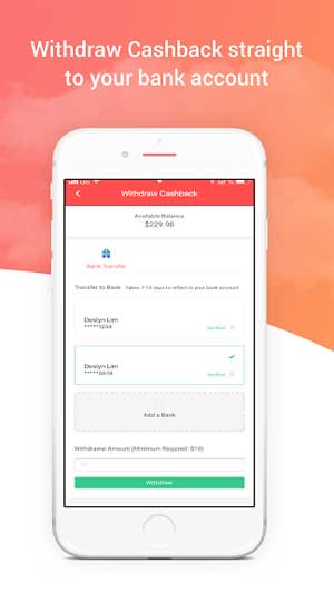 Chuyển tiền trực tiếp về tài khoản ngân hàng