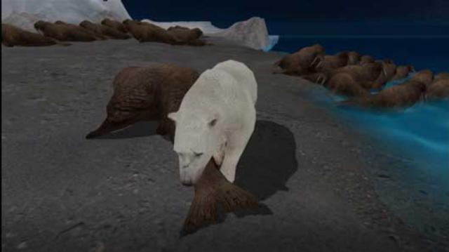 Tùy chỉnh khuôn mặt, cơ thể, chân, đuôi và màu da để tạo ra nhân vật sói độc đáo