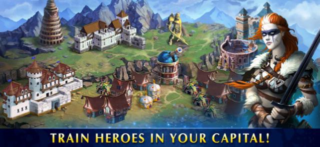 Đào tạo anh hùng của bạn trở thành chiến binh mạnh mẽ