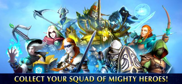 Thu thập các anh hùng và xây dựng một đội hình tốt nhất