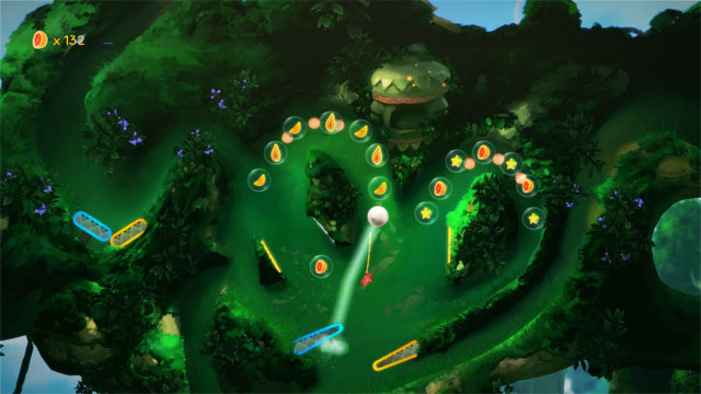 Gameplay ăn theo phong cách Pinball kết hợp platformer cổ điển