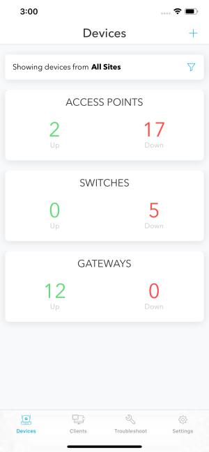 Xem các điểm truy cập, switch và cổng