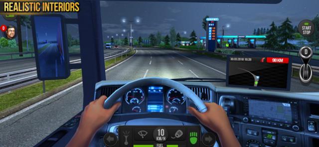 Truck Simulator  18 mang đến trải nghiệm lái xe chân thực như ngoài đời