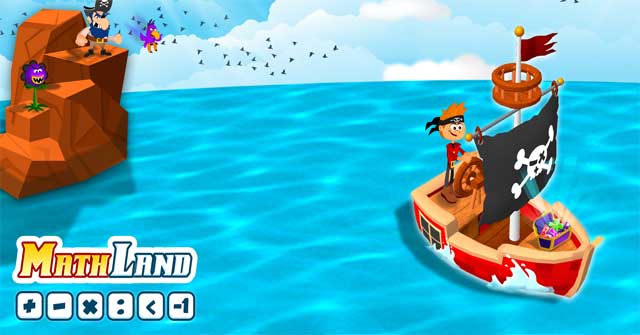 Math Land cho Android là trò chơi toán học vui nhộn dành cho cho trẻ em tiểu học