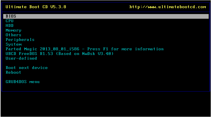 Ultimate Boot CD