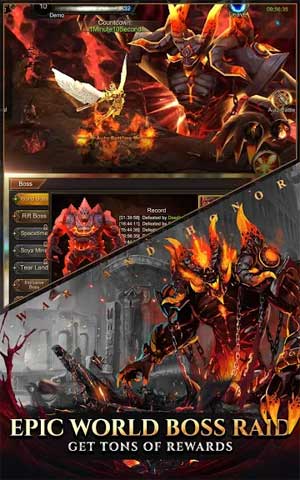 Đánh bại boss ngục tối