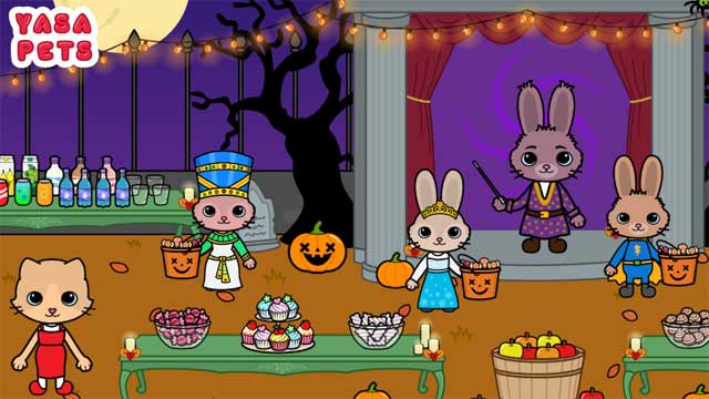 Tham dự bữa tiệc hóa trang Halloween
