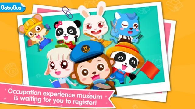 Bé học về nhiều nghề nghiệp khác nhau trong game Panda Occupations