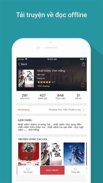 Tải truyện offline
